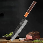 Japanisches Kiritsuke Damastmesser 20 cm | 67 Lagen - Handgeschmiedet