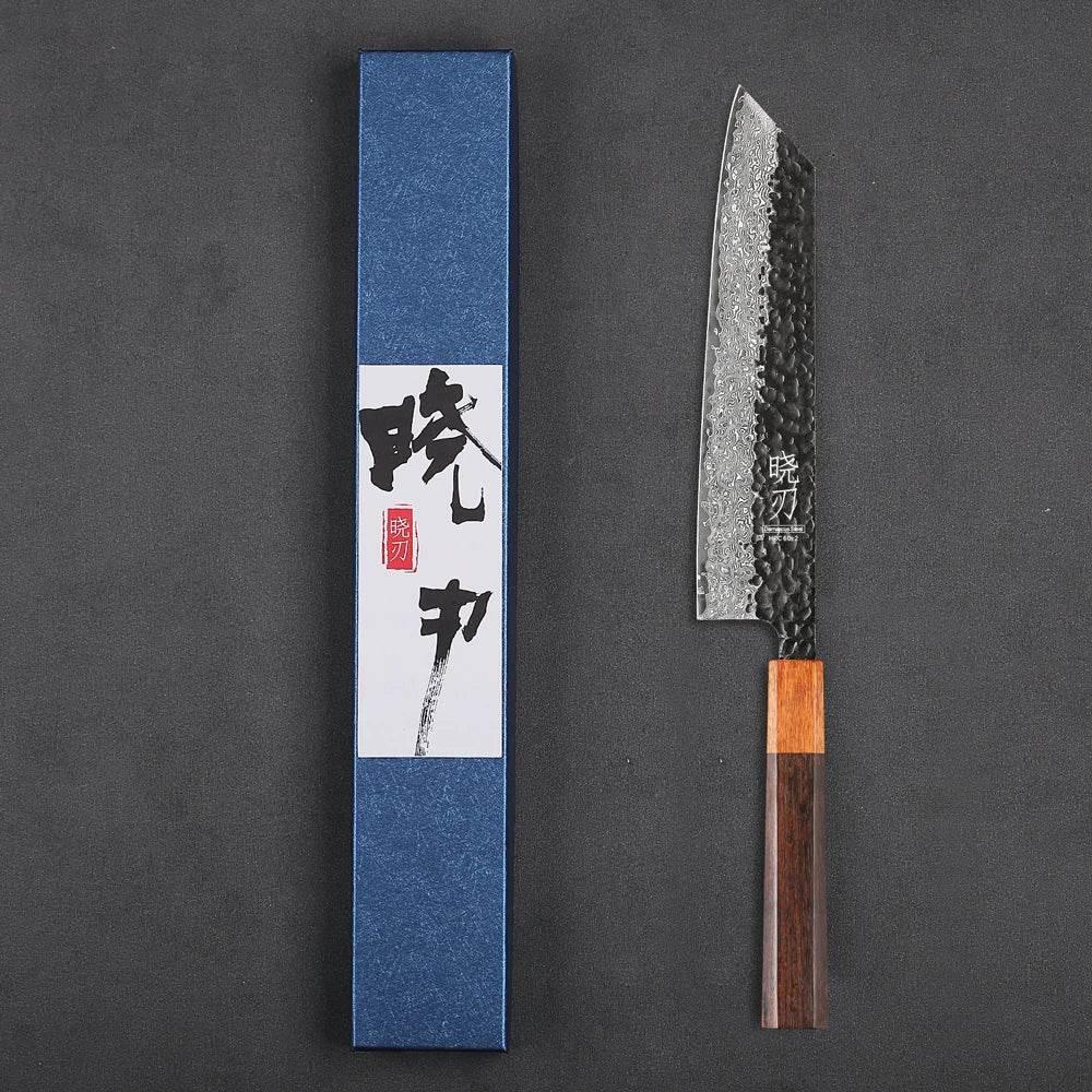 Japanisches Kiritsuke Damastmesser 20 cm | 67 Lagen - Handgeschmiedet