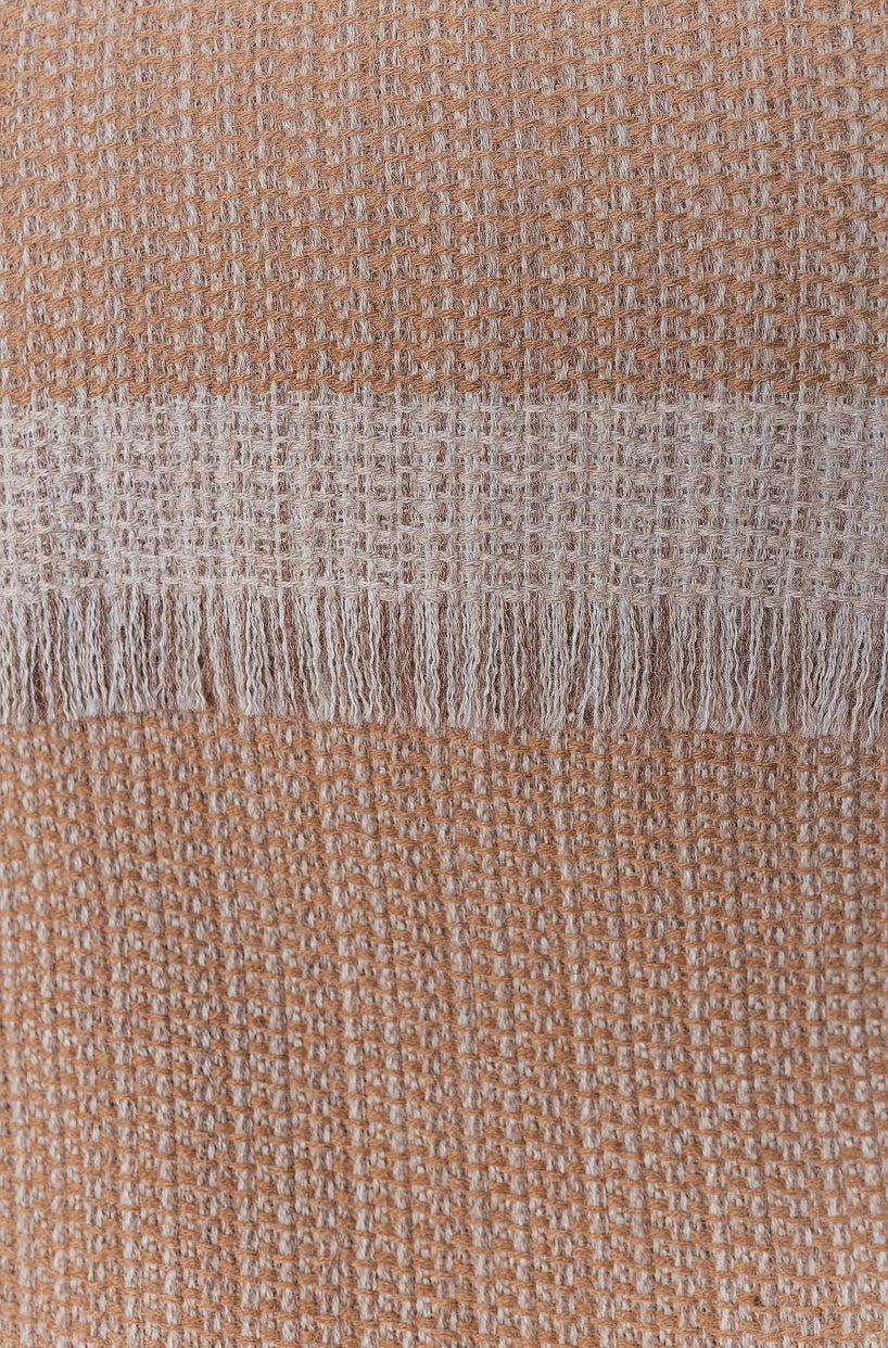 KUNA - Vivir Decke – Baby‑Alpaka (Eco Line, ungefärbt)