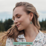 Ohrringe / Ohrhänger aus Holz | Mindful mini