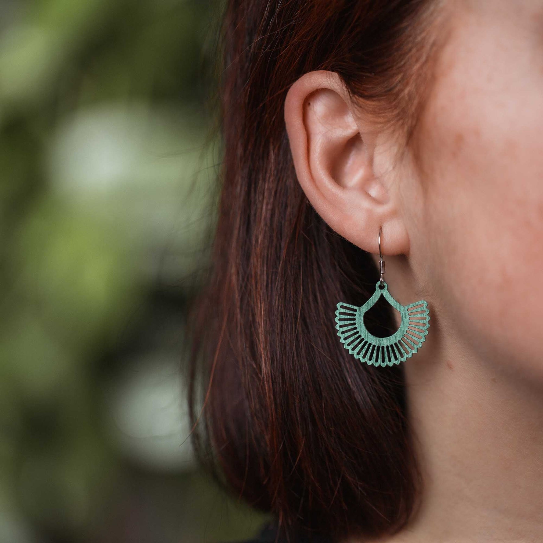 Ohrringe / Ohrhänger aus Holz | Boho