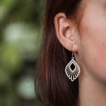 Ohrringe / Ohrhänger aus Holz | Mindful