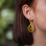 Ohrringe / Ohrhänger aus Holz | Mindful