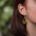 Ohrringe / Ohrhänger aus Holz | Tribe