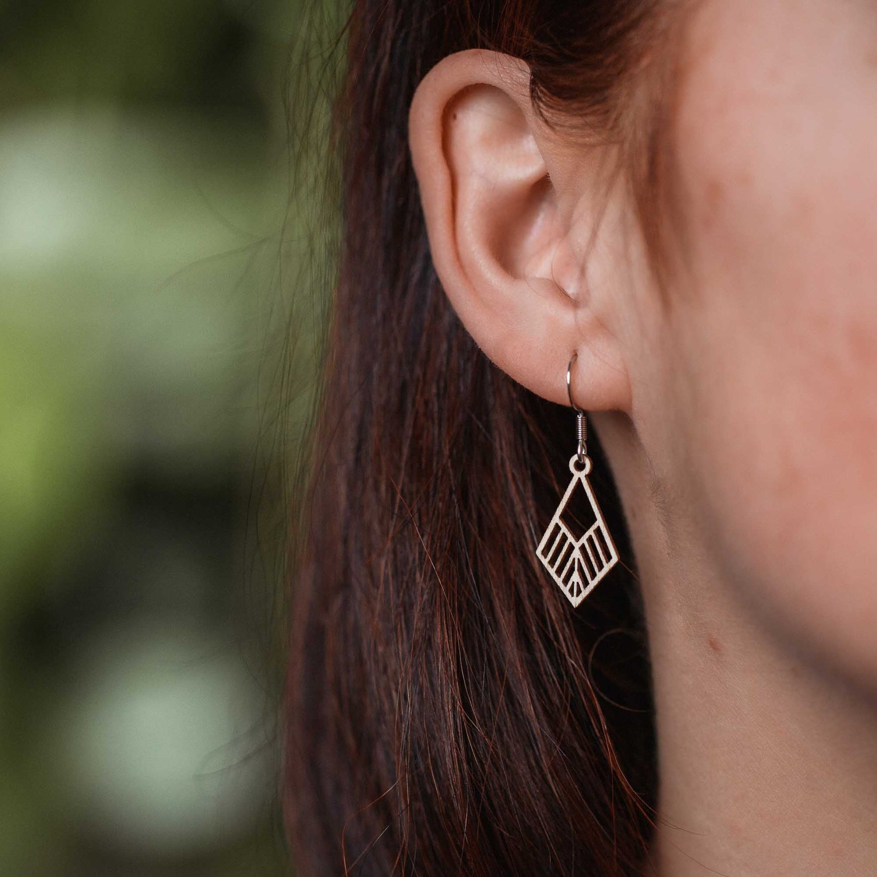 Ohrringe / Ohrhänger aus Holz | Tribe mini