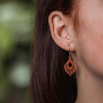 Ohrringe / Ohrhänger aus Holz | Mindful mini