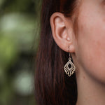 Ohrringe / Ohrhänger aus Holz | Mindful mini