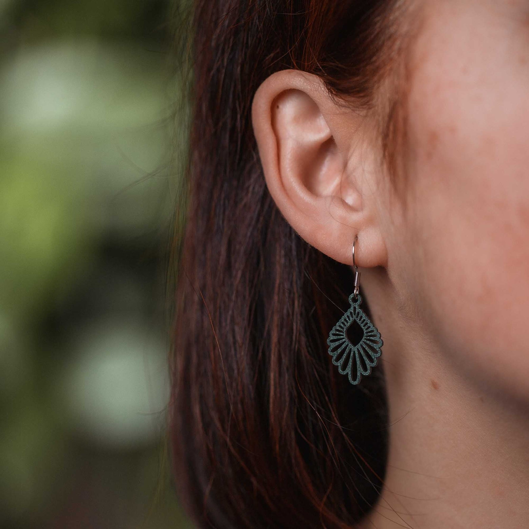 Ohrringe / Ohrhänger aus Holz | Mindful mini