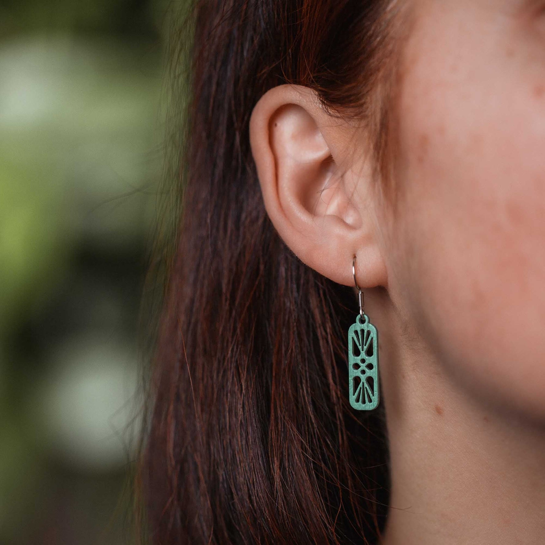 Ohrringe / Ohrhänger aus Holz | Harmony