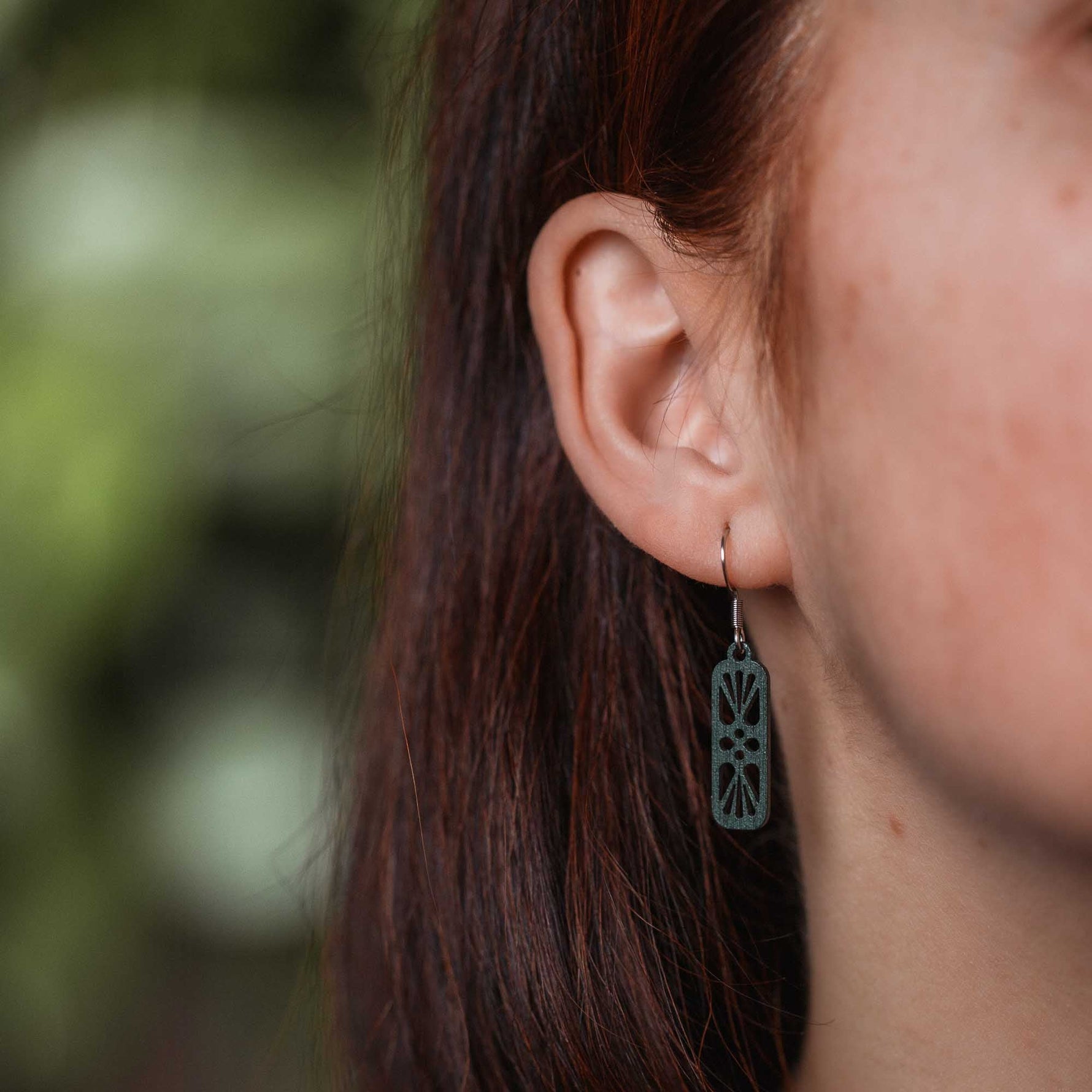 Ohrringe / Ohrhänger aus Holz | Harmony