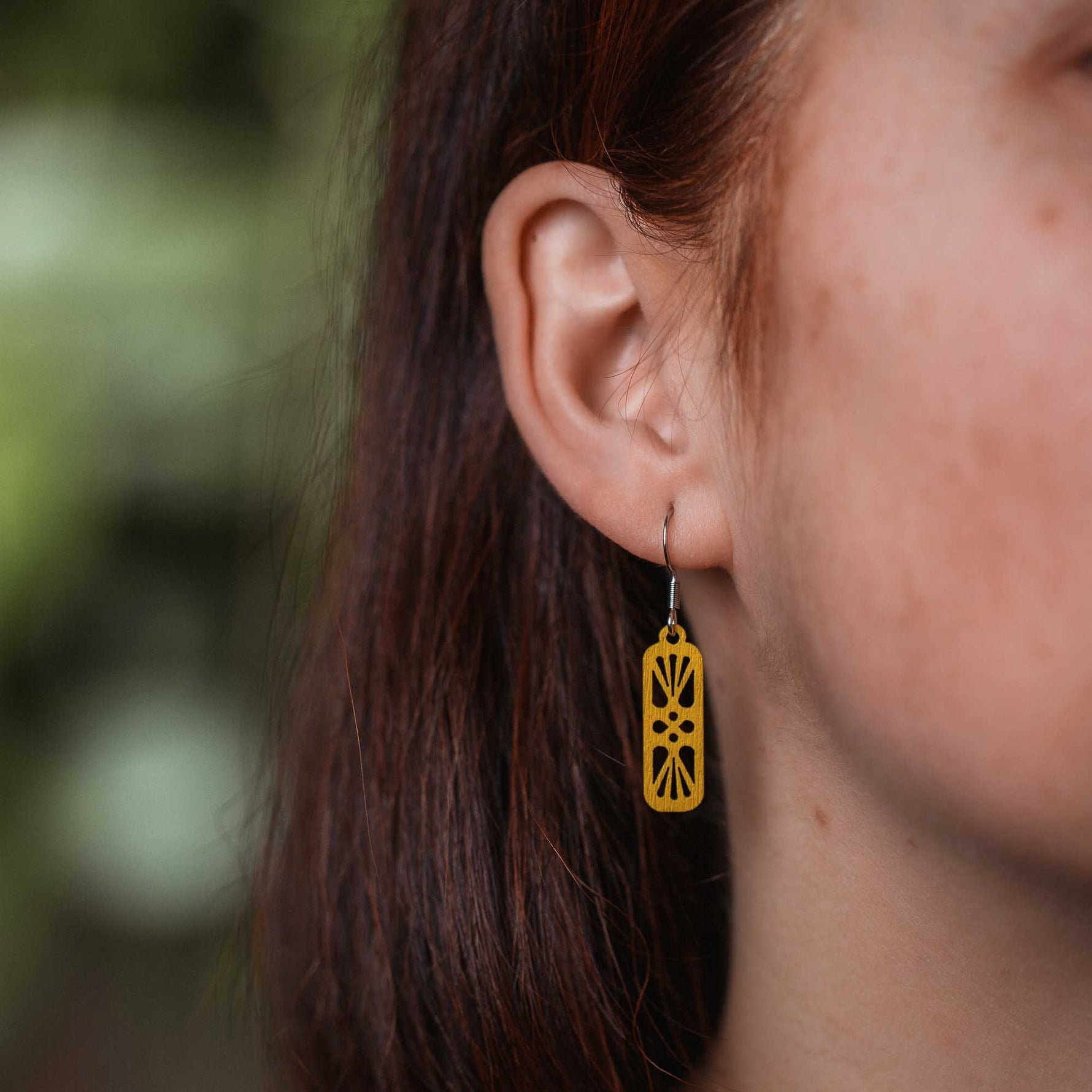 Ohrringe / Ohrhänger aus Holz | Harmony