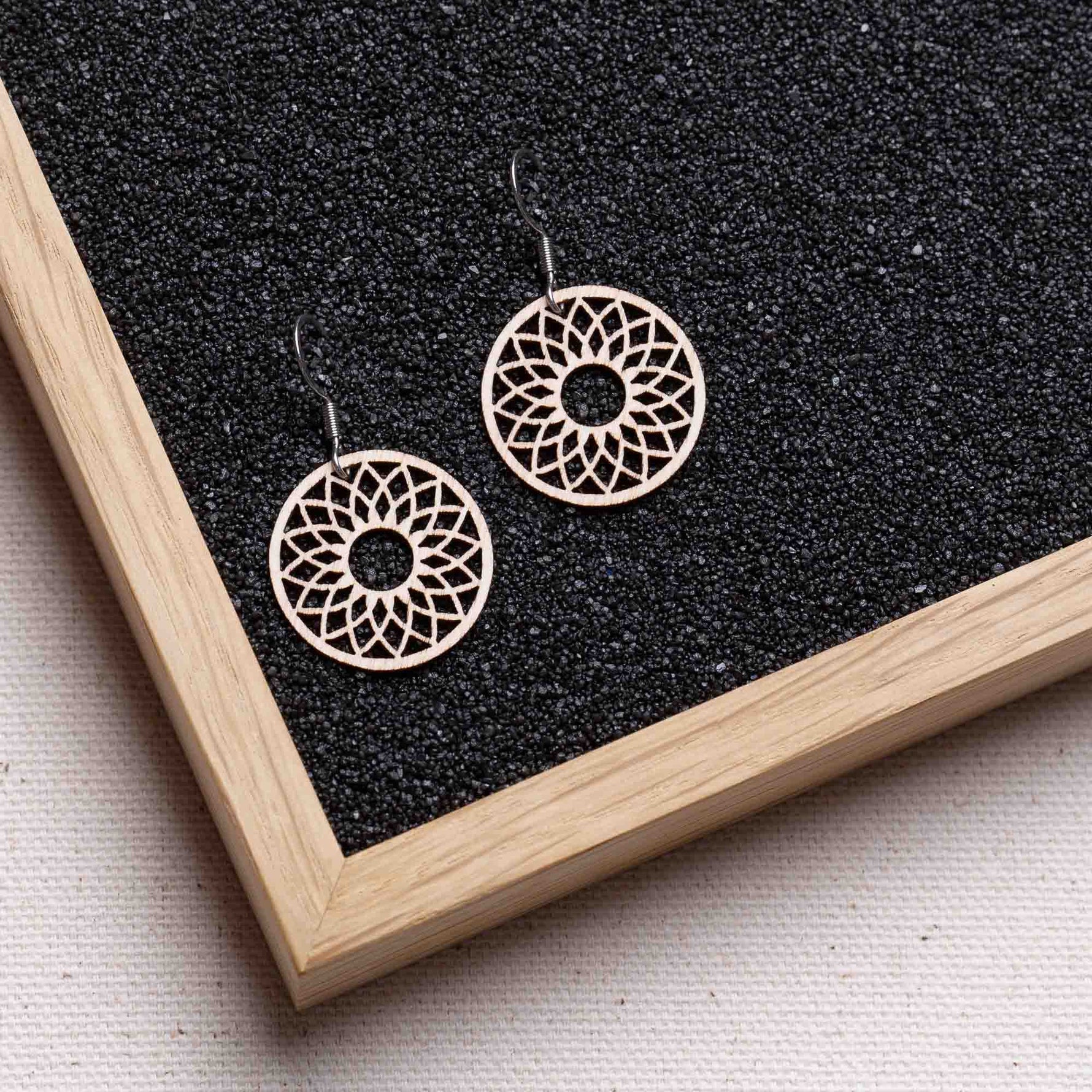 Ohrringe / Ohrhänger aus Holz | Spirit