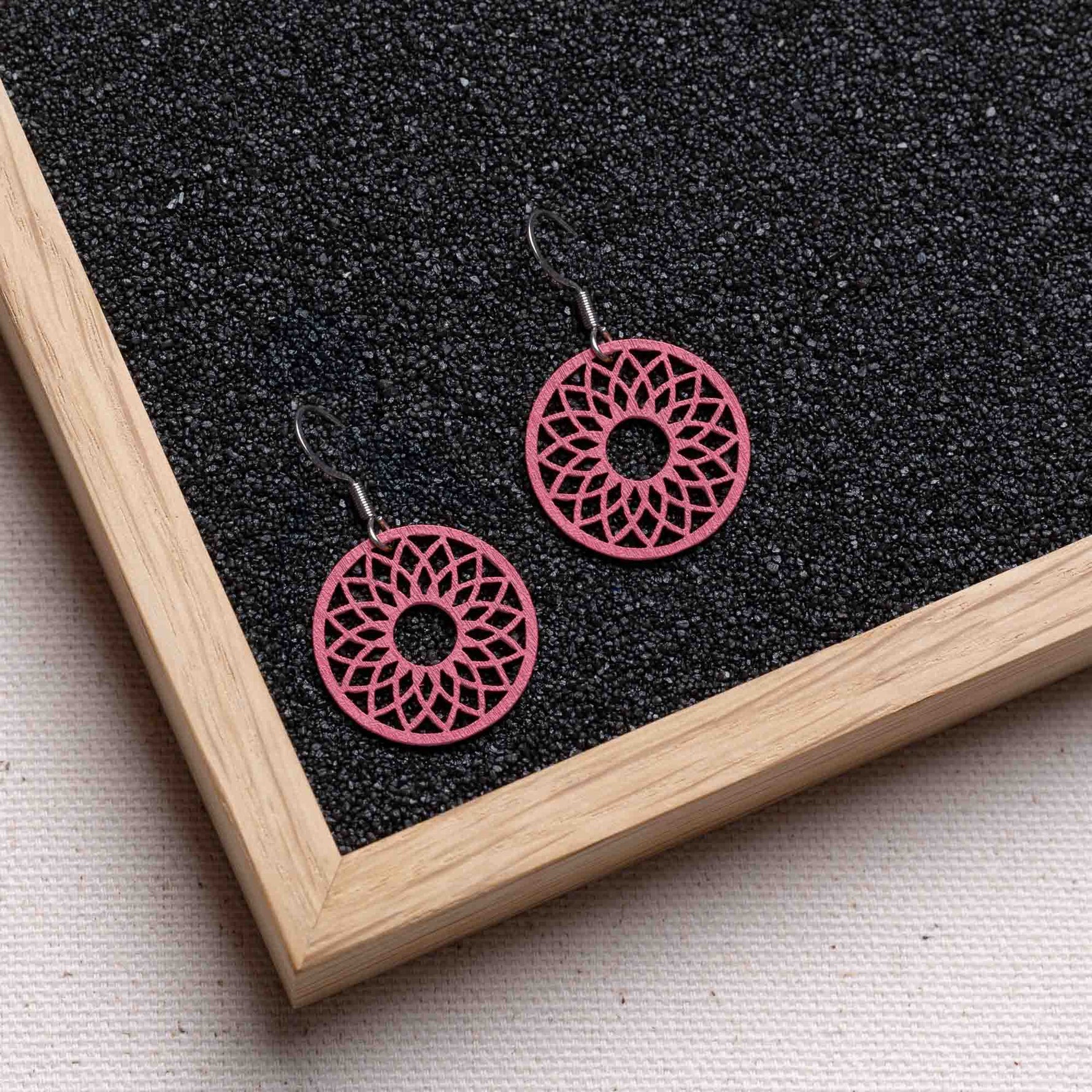 Ohrringe / Ohrhänger aus Holz | Spirit