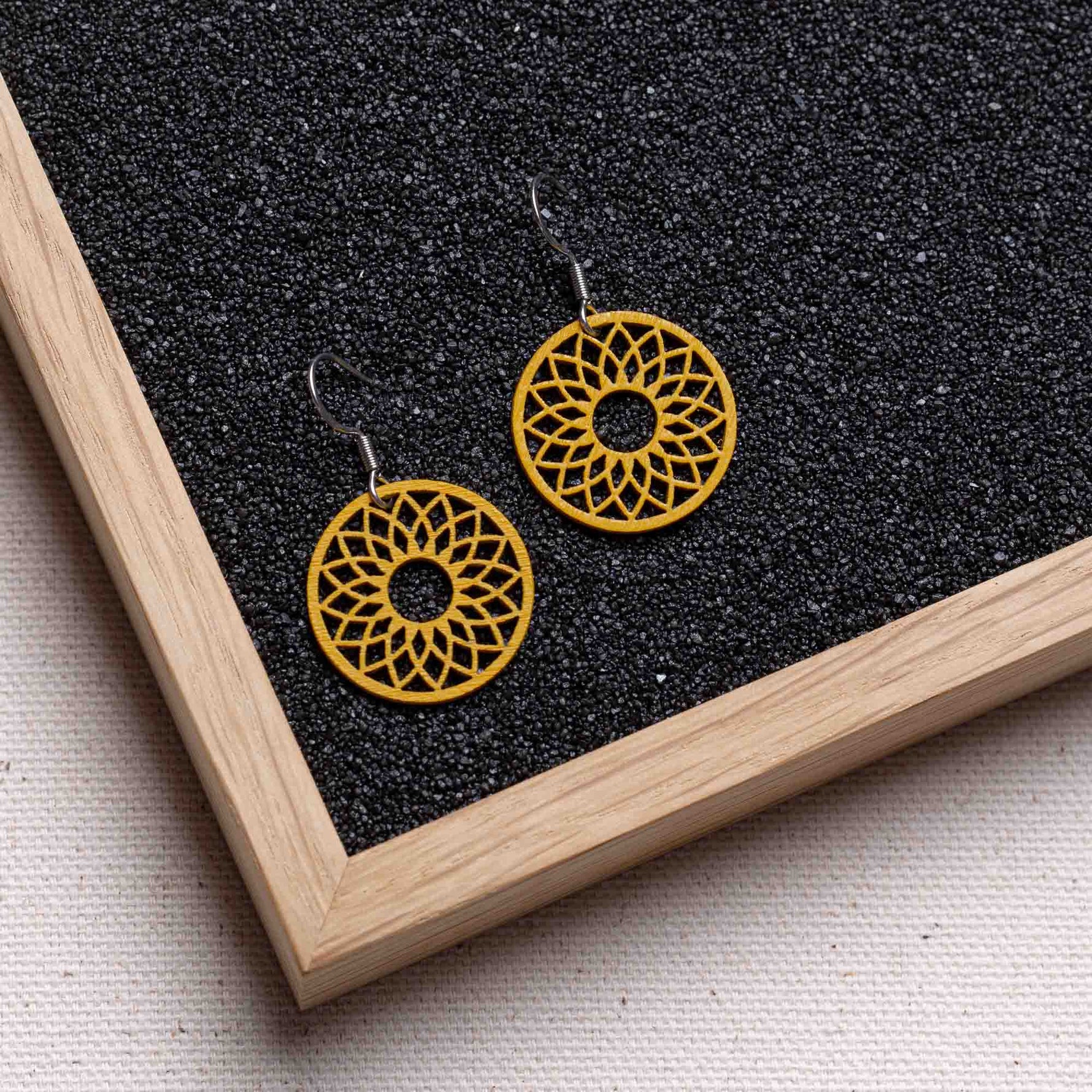 Ohrringe / Ohrhänger aus Holz | Spirit