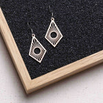 Ohrringe / Ohrhänger aus Holz | Sunrise