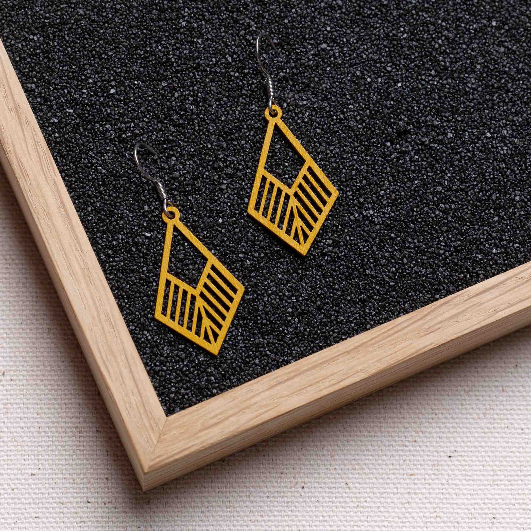 Ohrringe / Ohrhänger aus Holz | Tribe