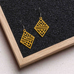 Ohrringe / Ohrhänger aus Holz | Tribal Echo