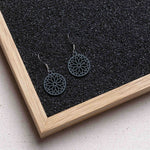 Ohrringe / Ohrhänger aus Holz | Sunwheel