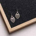 Ohrringe / Ohrhänger aus Holz | Leaf