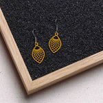 Ohrringe / Ohrhänger aus Holz | Leaf