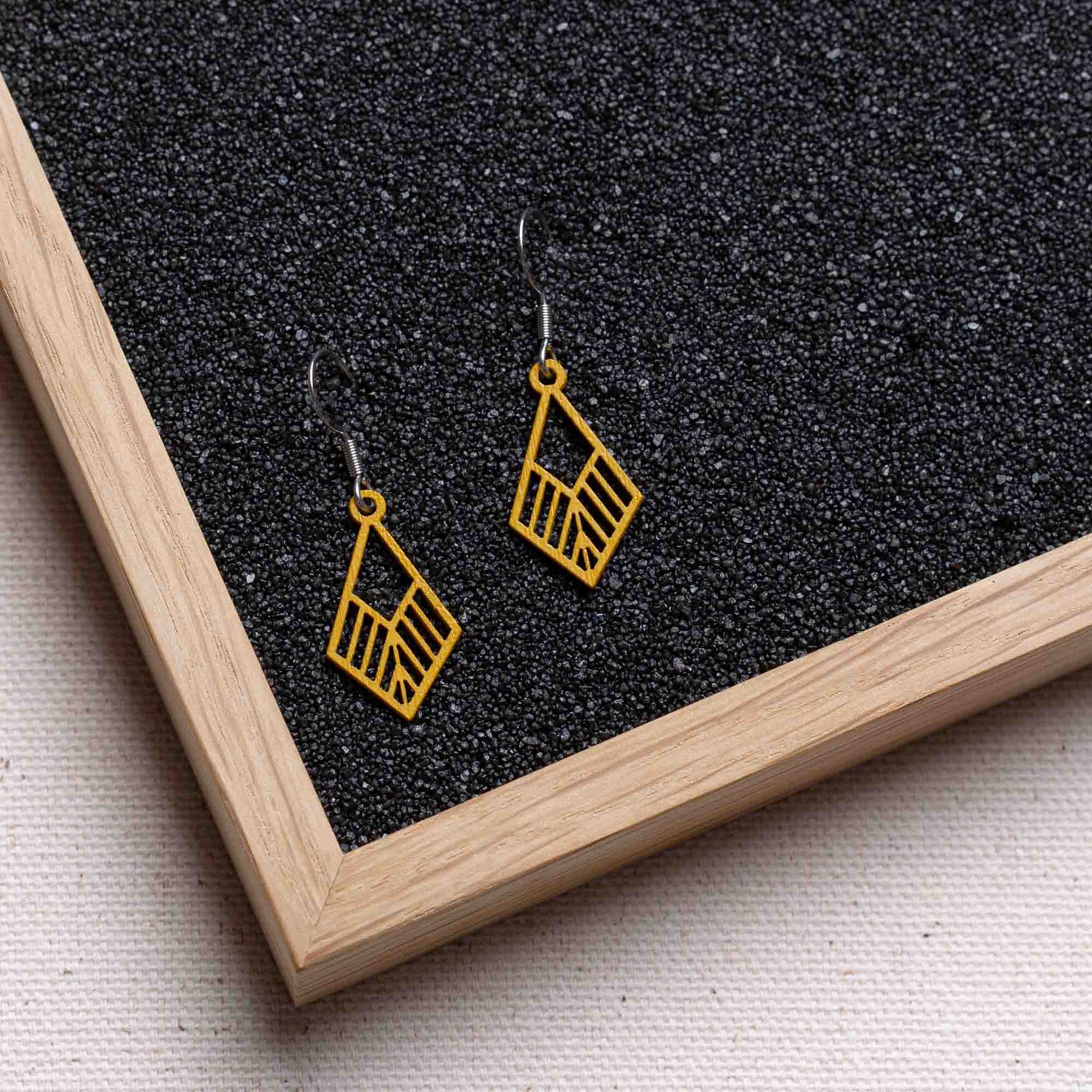 Ohrringe / Ohrhänger aus Holz | Tribe mini