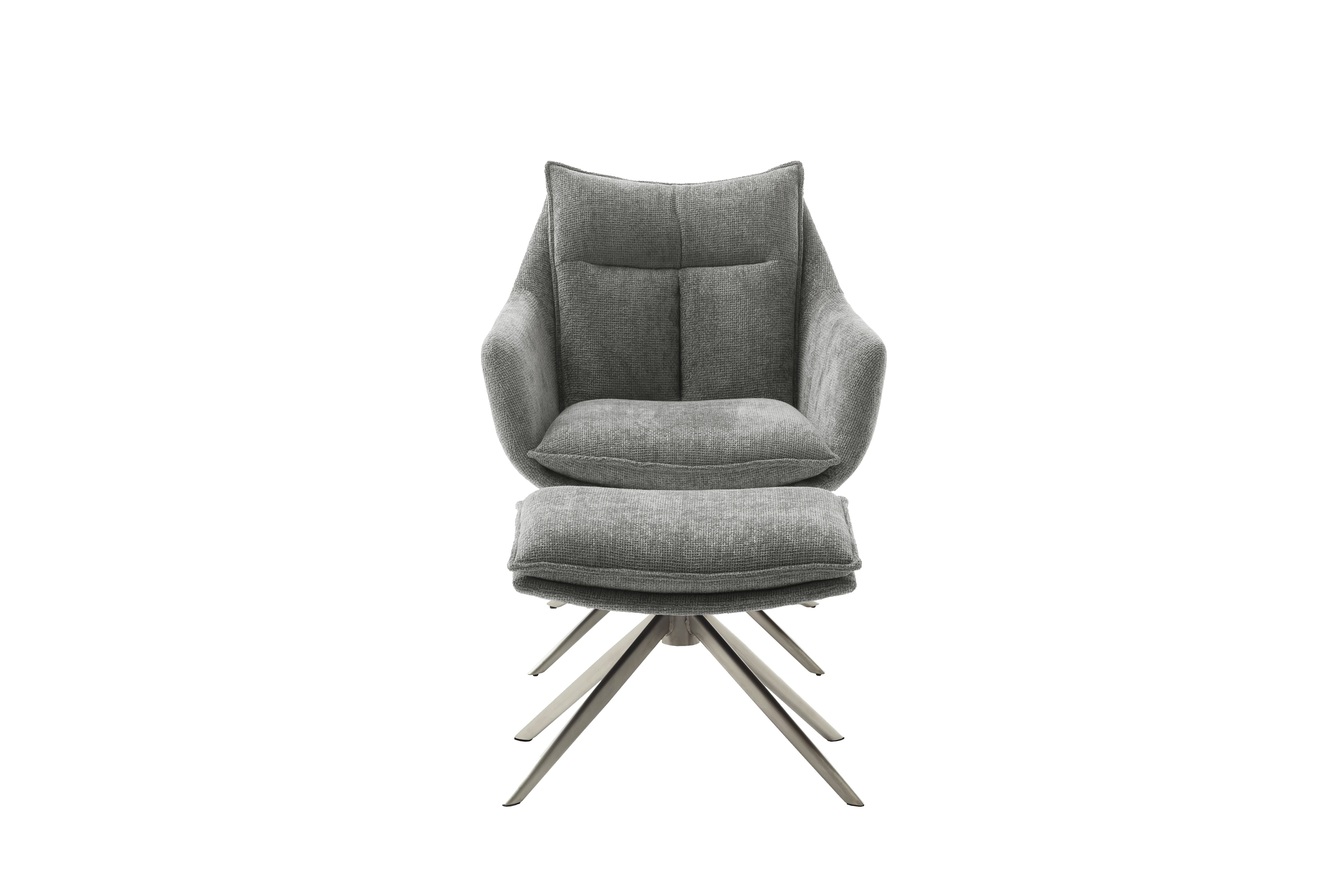 PARKER Loungesessel inkl. Hocker