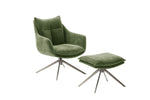 PARKER Loungesessel inkl. Hocker