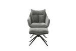 PARKER Loungesessel inkl. Hocker
