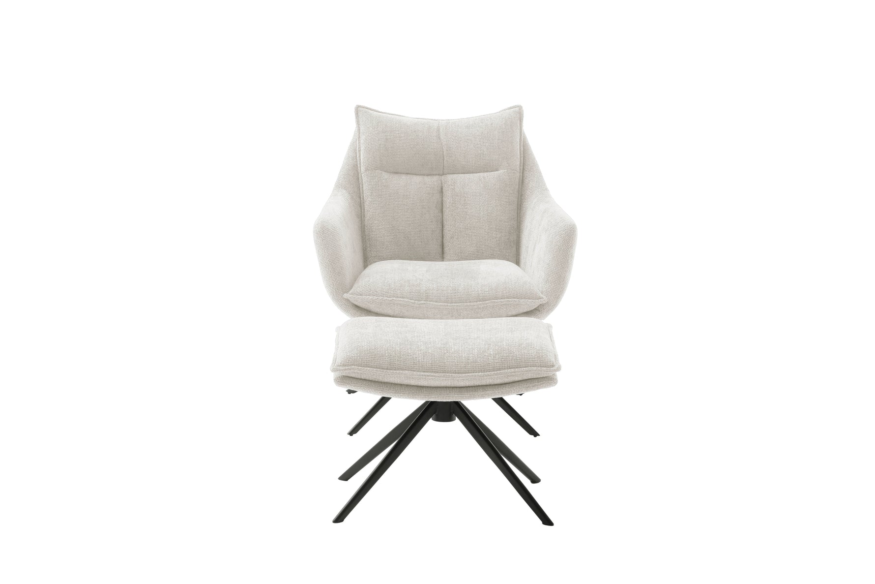 PARKER Loungesessel inkl. Hocker