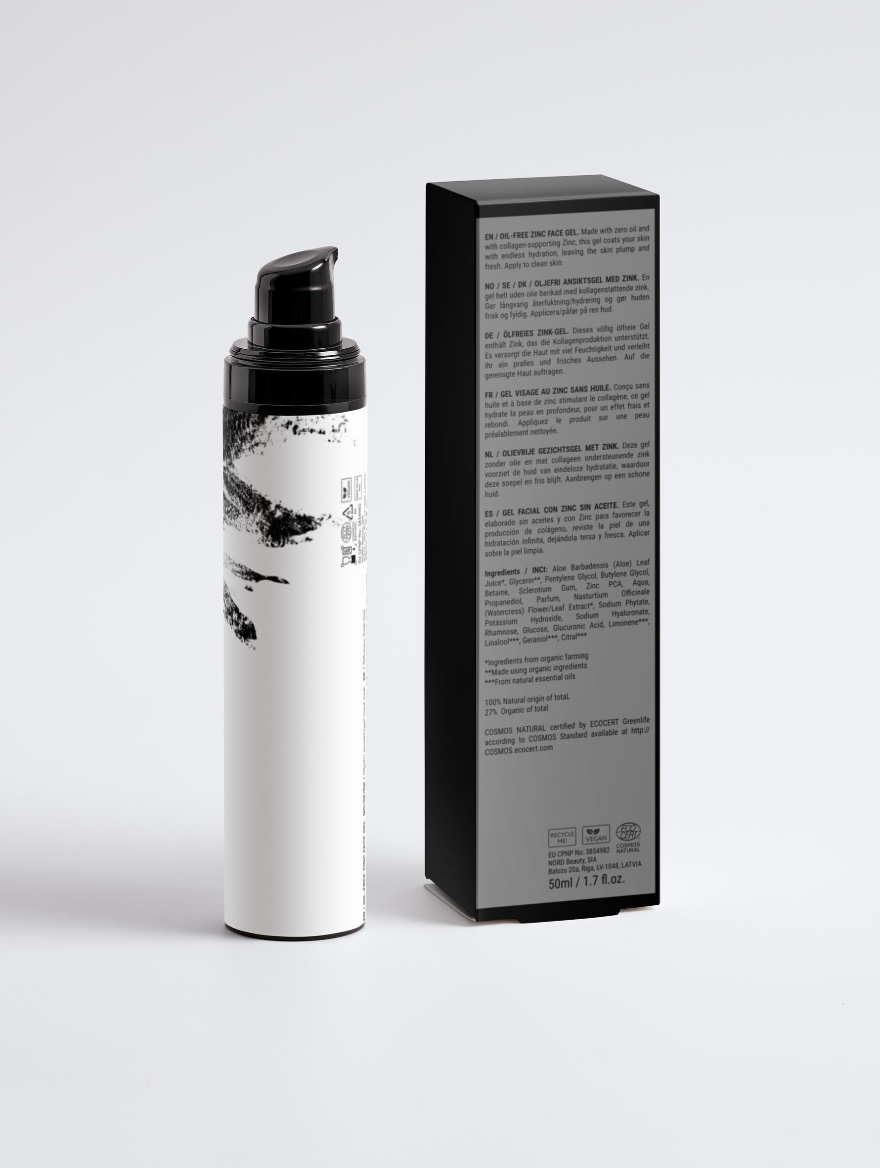 Mattierendes Männer-Gel mit Zink – ölfrei & erfrischend für klare Haut