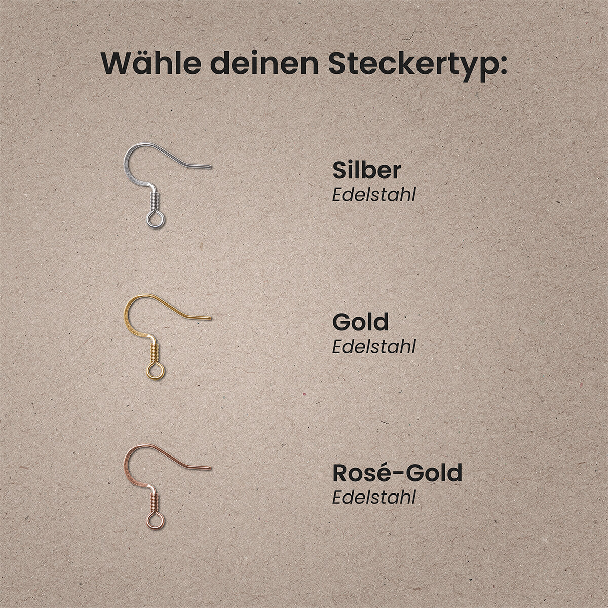 Ohrringe / Ohrhänger aus Holz | Boho