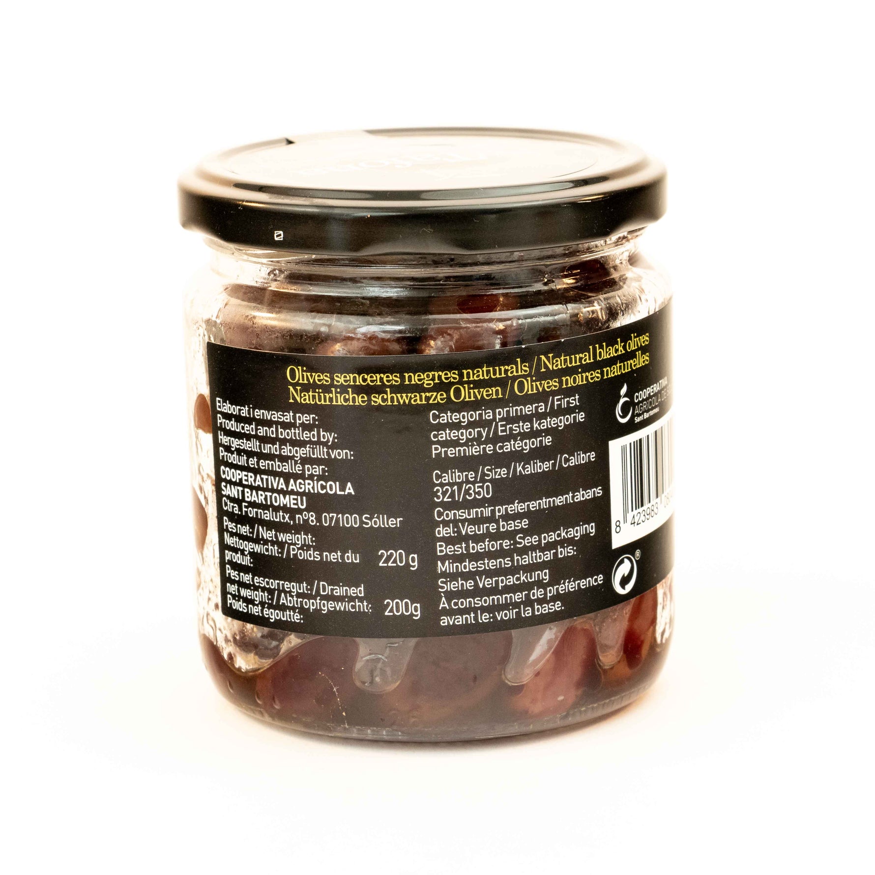 Schwarze Oliven Sa Tafona