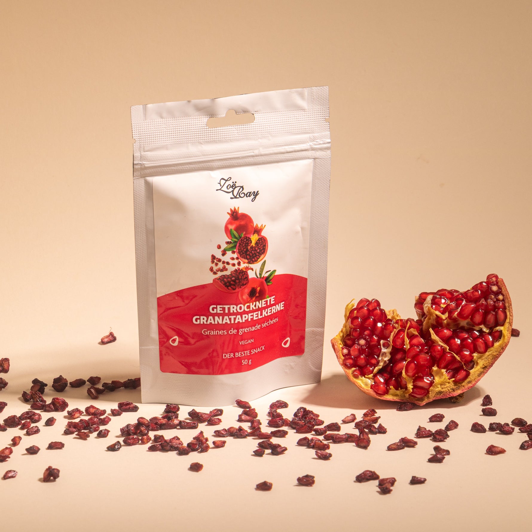 Granatapfelkerne, getrocknet