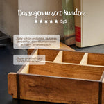 Ziegelform mit 4 Fächern