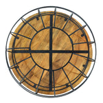 Beistelltisch - nachhaltig Couchtisch Wohnzimmer-Tisch - rund - Lexington - ø 55 cm