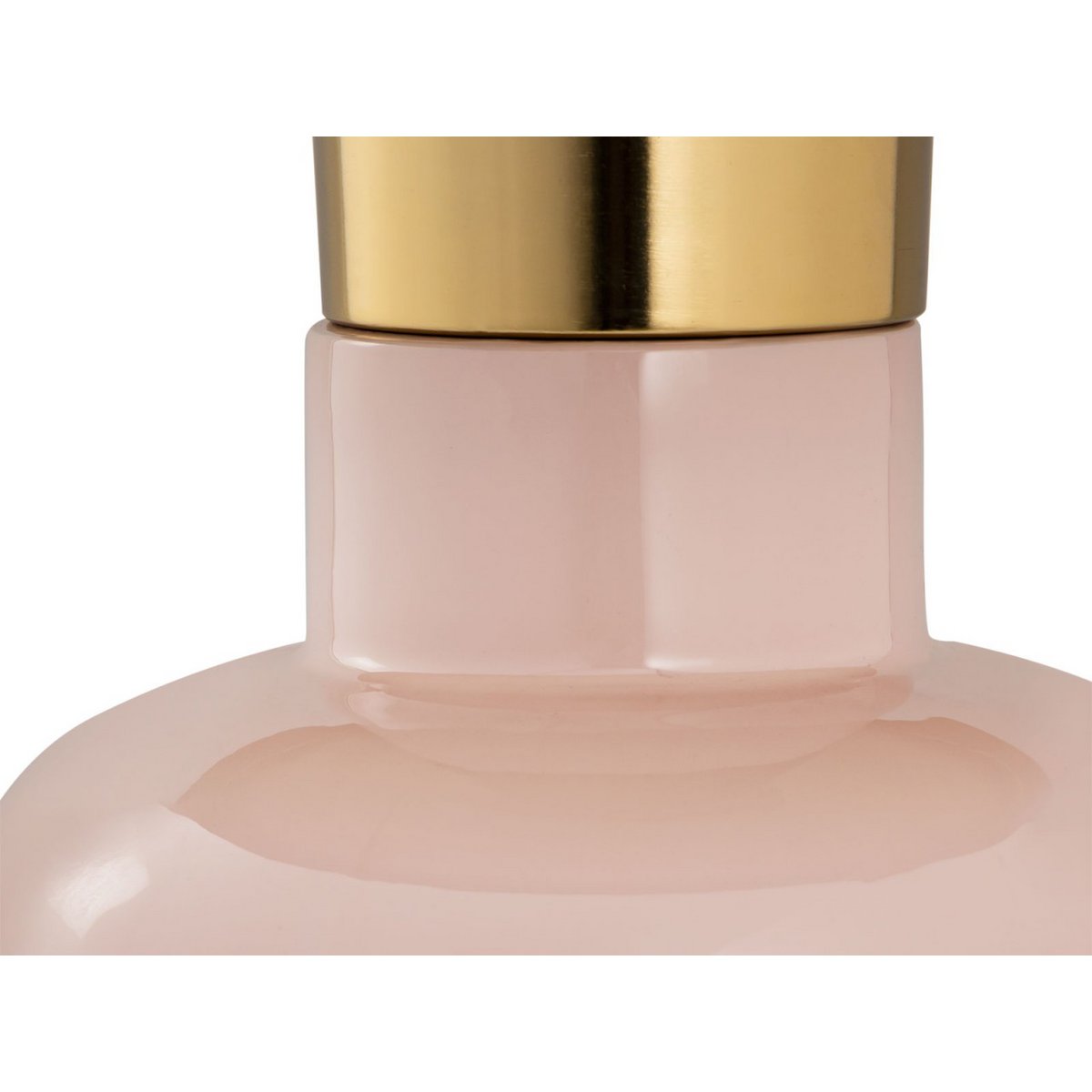 Beistelltisch rund ø 45 H 45 cm Dekotisch Lampentisch Sofatisch Glam Tisch Metall und Emaille