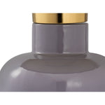 Beistelltisch rund ø 45 H 45 cm Dekotisch Lampentisch Sofatisch Glam Tisch Metall und Emaille