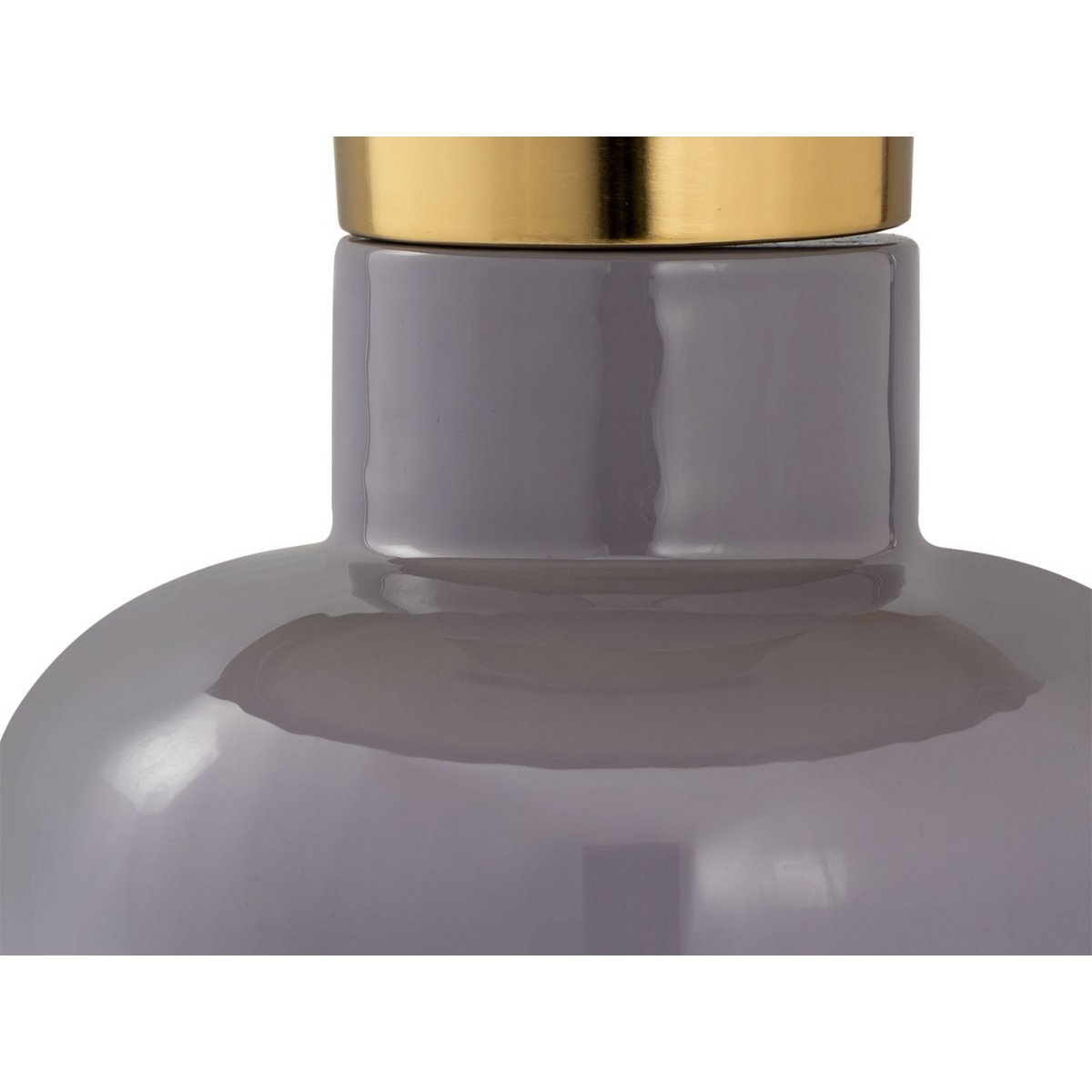 Beistelltisch rund ø 45 H 45 cm Dekotisch Lampentisch Sofatisch Glam Tisch Metall und Emaille