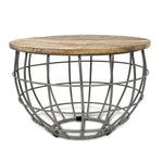 Beistelltisch - nachhaltig Couchtisch Wohnzimmer-Tisch - rund - Lexington - ø 55 cm