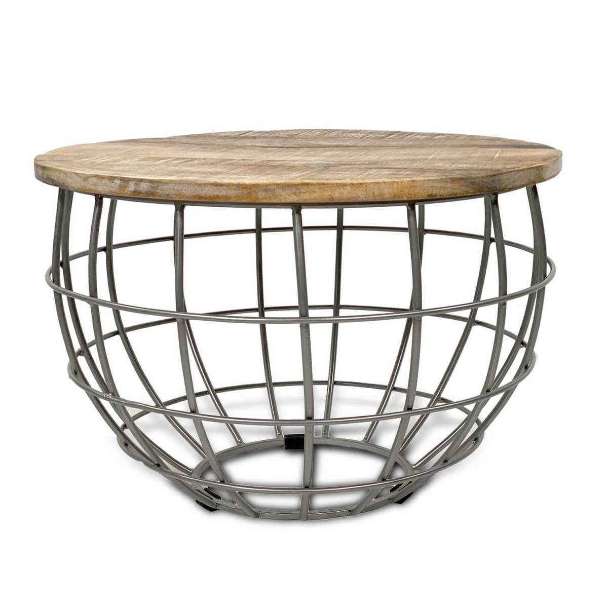 Beistelltisch - nachhaltig Couchtisch Wohnzimmer-Tisch - rund - Lexington - ø 55 cm