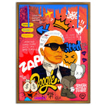 Badass Karl - Leinwandbild Pop Art