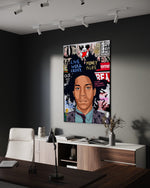 Basquit - Leinwandbild Pop Art