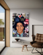 Basquit - Leinwandbild Pop Art