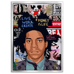 Basquit - Leinwandbild Pop Art