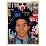 Basquit - Leinwandbild Pop Art