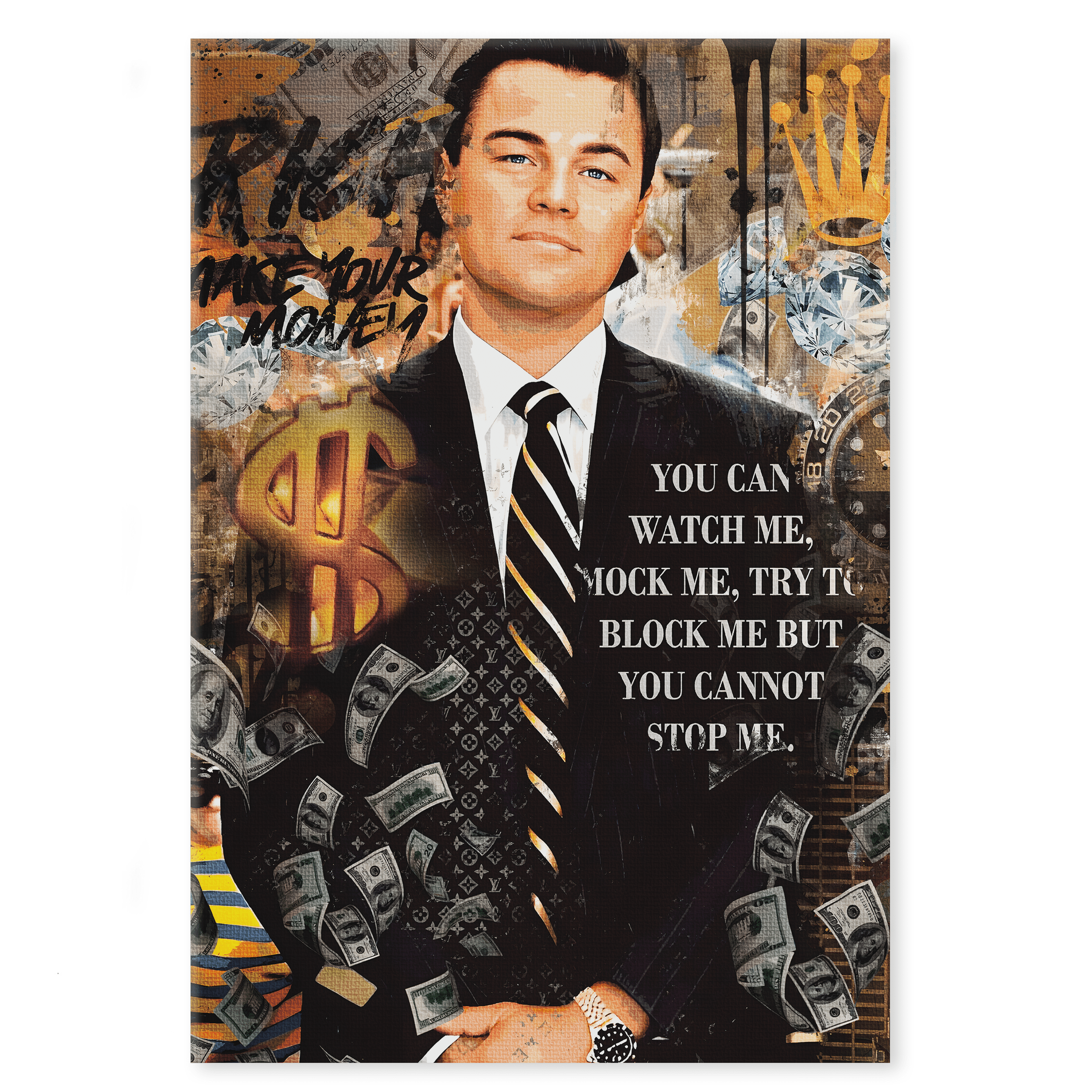 Can't stop me - Leinwandbild Pop Art / Motivation