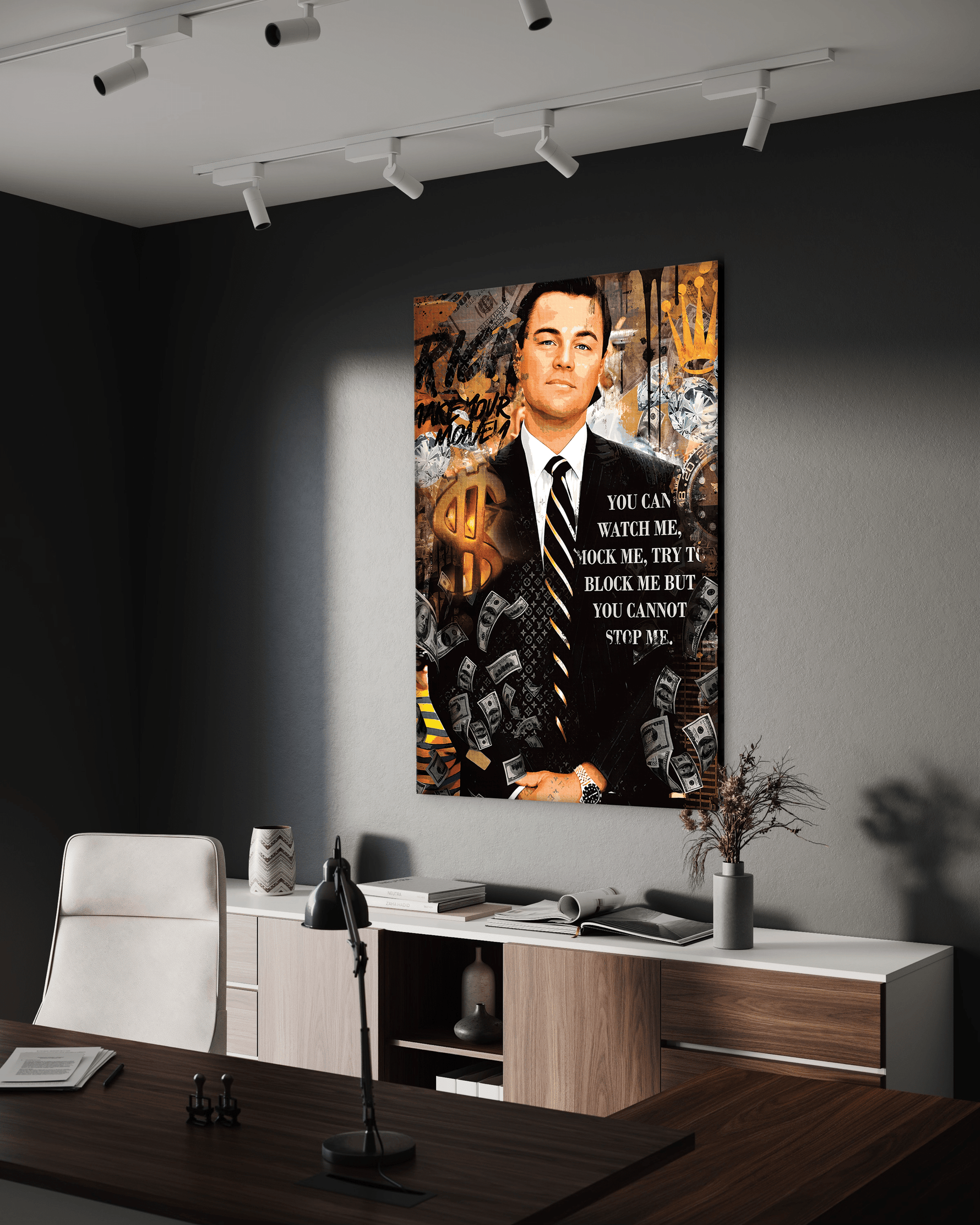 Can't stop me - Leinwandbild Pop Art / Motivation