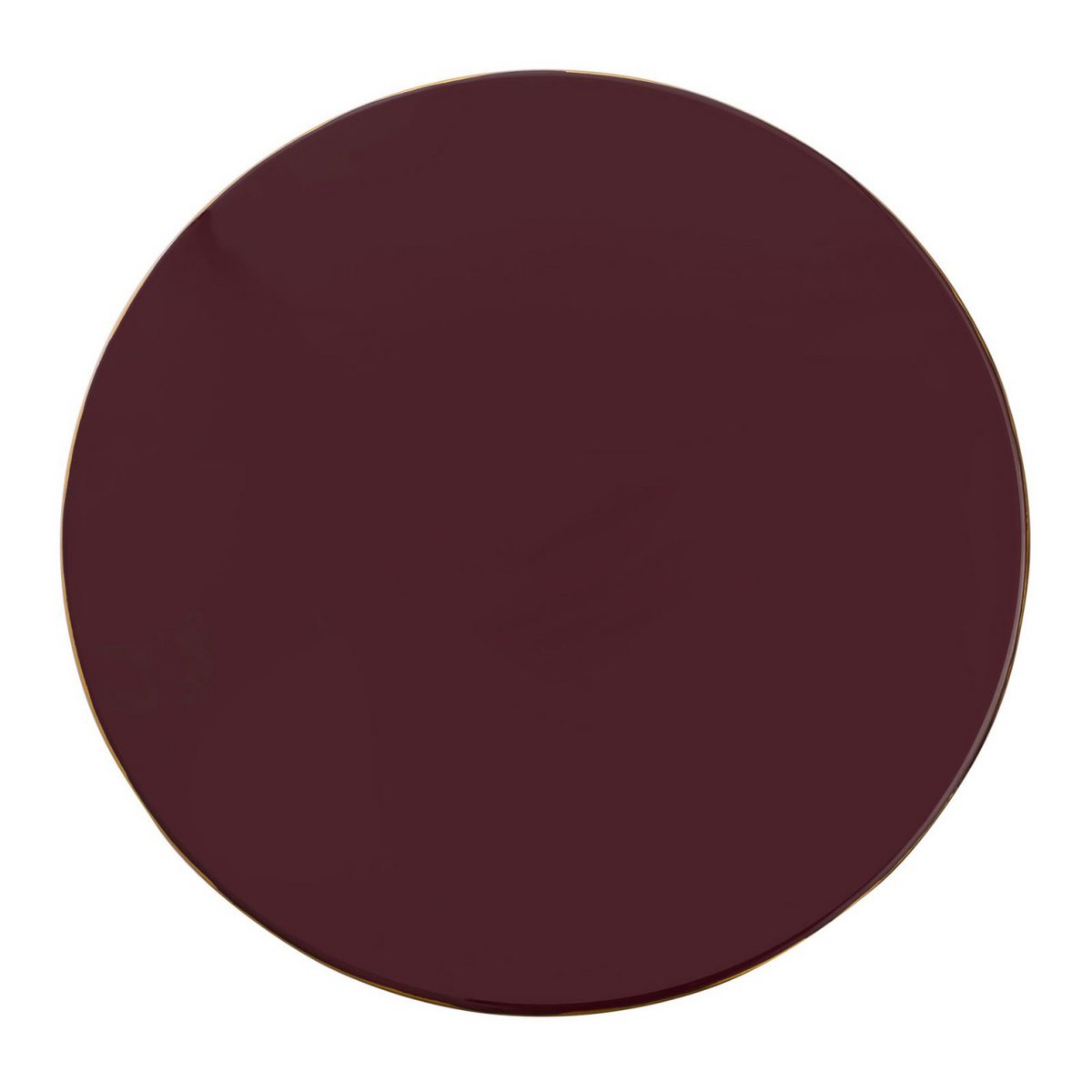 Beistelltisch rund ø 45 H 45 cm Dekotisch Lampentisch Sofatisch Glam Tisch Metall und Emaille