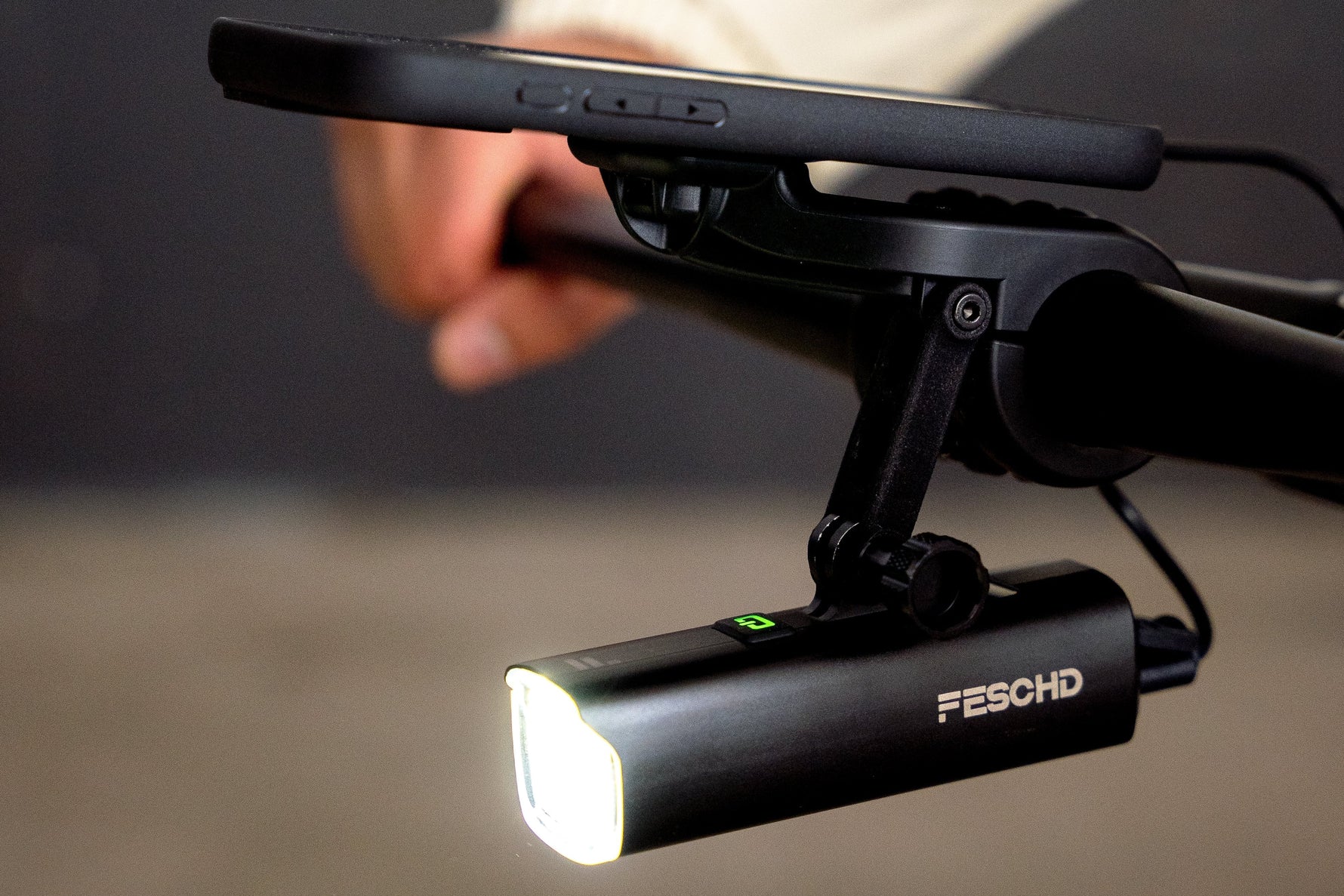 Fahrradlicht inkl. Powerbank