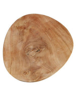 Teakteller Tropfenform S